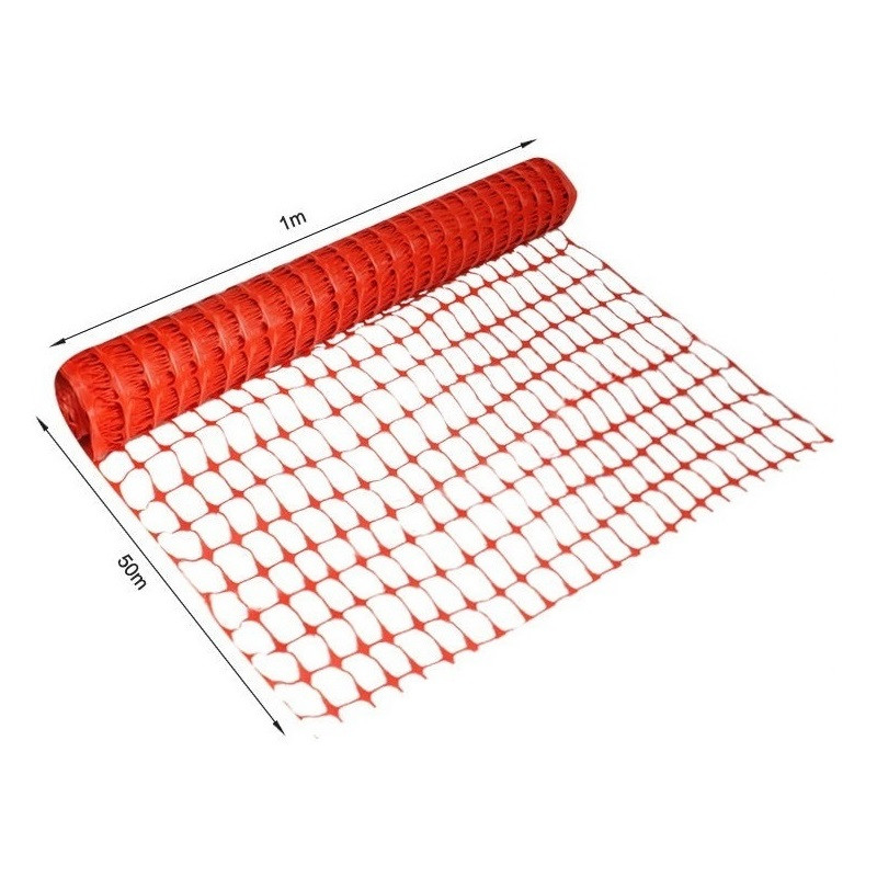 MSO - SCI HIGH VISIBILITY FENCING MESH (1m X 50m X 5kg)