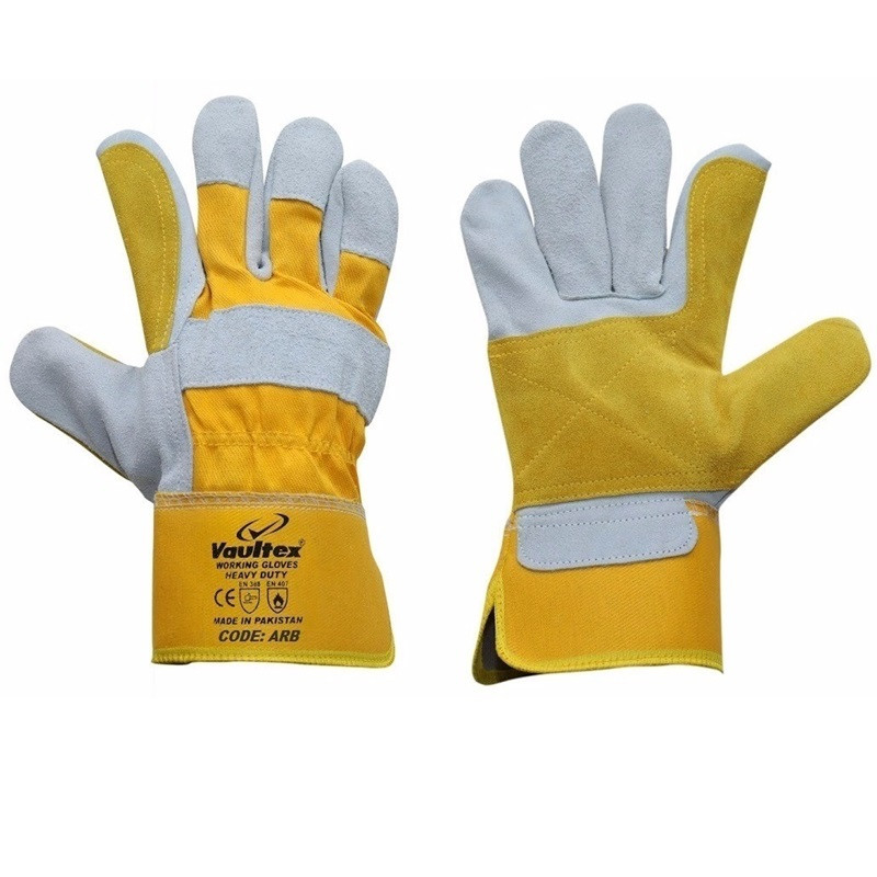 NHO - VAULTEX PATCHED PALM LEATHER GLOVES